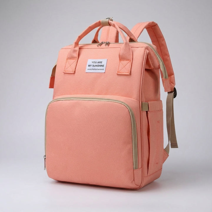Grote capaciteit babytas rugzak van Babyroam, perfect om alle baby- en ouderbenodigdheden mee te nemen.