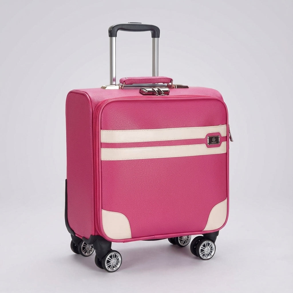 SpinCabin compacte trolley, ruime handbagage reiskoffer met stille 360° zwenkwielen.
