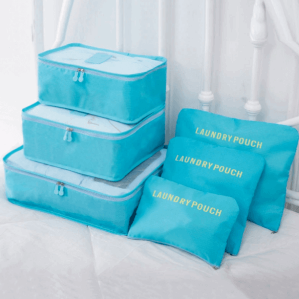 Slimme opslagoplossing voor reizigers: compacte en duurzame bagage organizers.