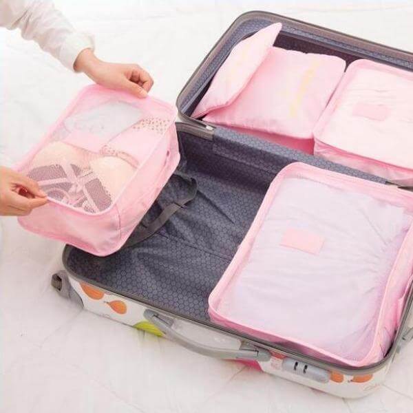 Lichtgewicht en duurzame reistassen: de perfecte bagage organizer voor lange reizen.