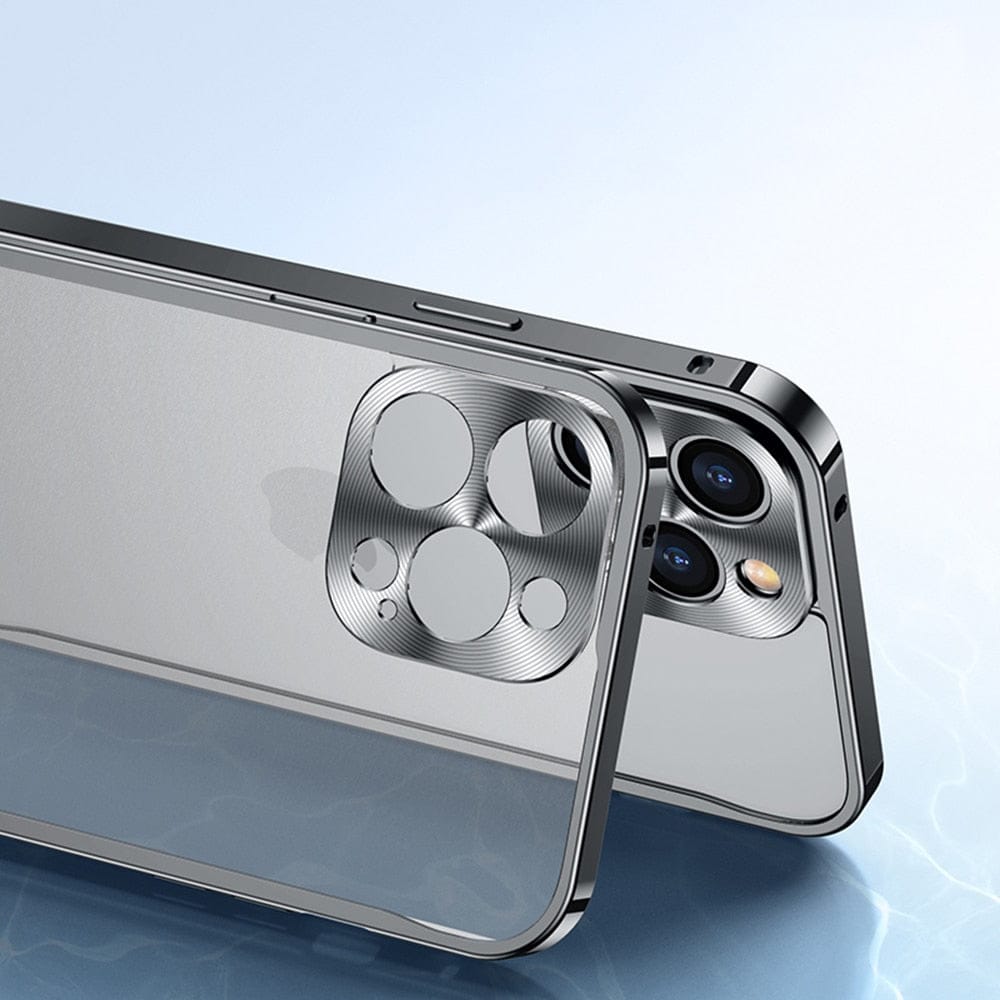 SANDSBERGORIGINALS universele aluminium iPhone hoes voor superieure bescherming.