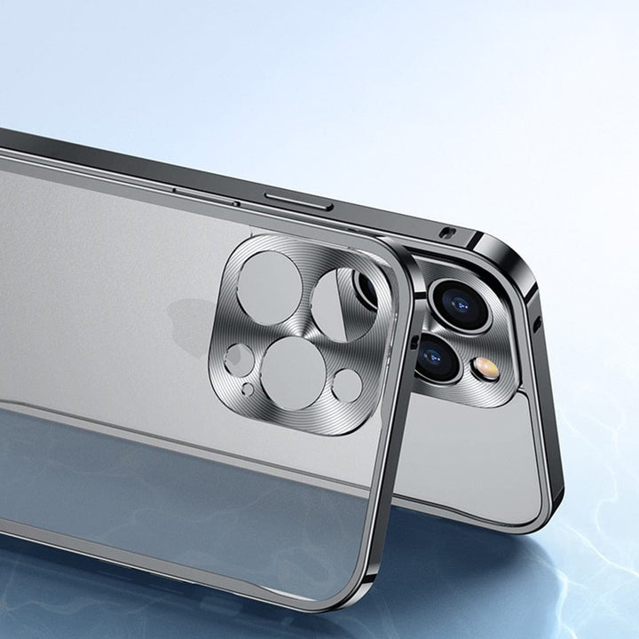 SANDSBERGORIGINALS universele aluminium iPhone hoes voor superieure bescherming.