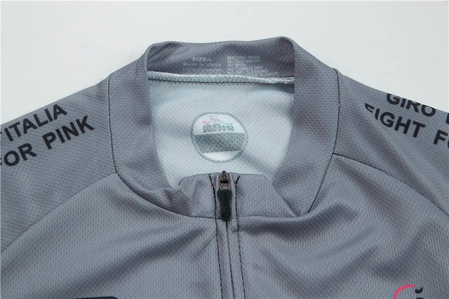 "Set Arjan heren fietskleding van hoogwaardige Castelli stof met short-sleeve en strakke professionele pasvorm voor fietstoch