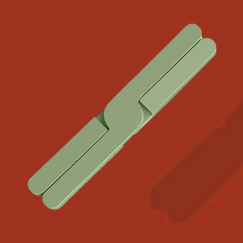 "Siliconen warmtebestendige pad, vouwbaar en antislip, beschermt tafels tegen hitte, compact en duurzaam, blauwe kleur."