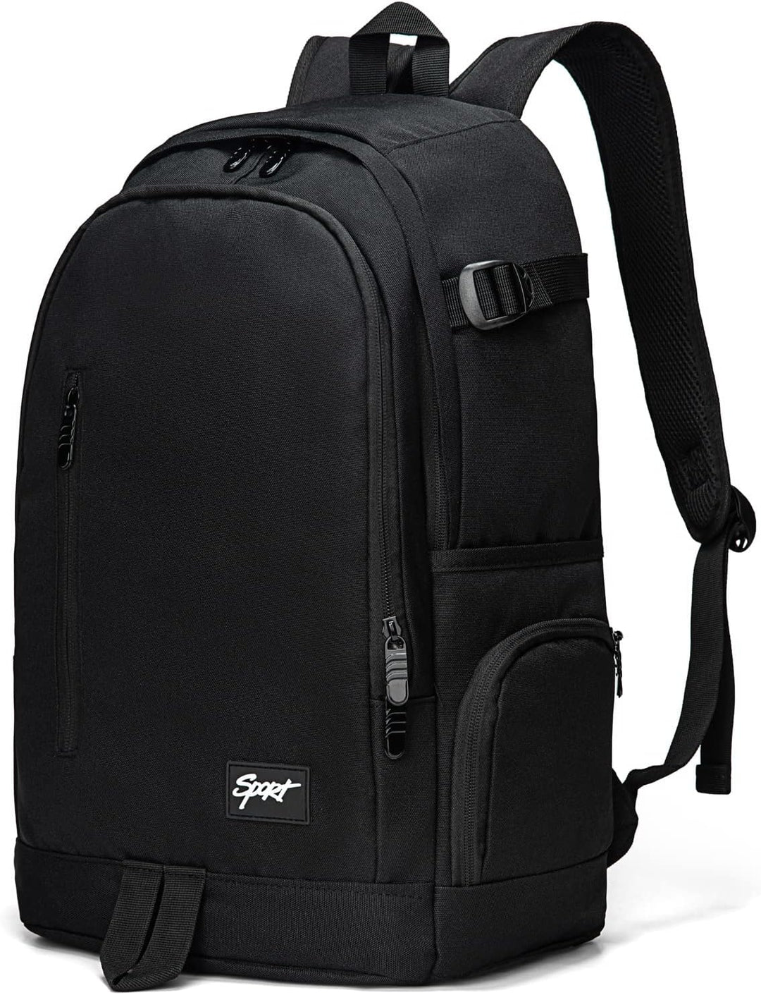 Ergonomische reisrugzak met verstelbare schouderbanden, ontworpen voor 15,6" laptop en comfortabel dragen.