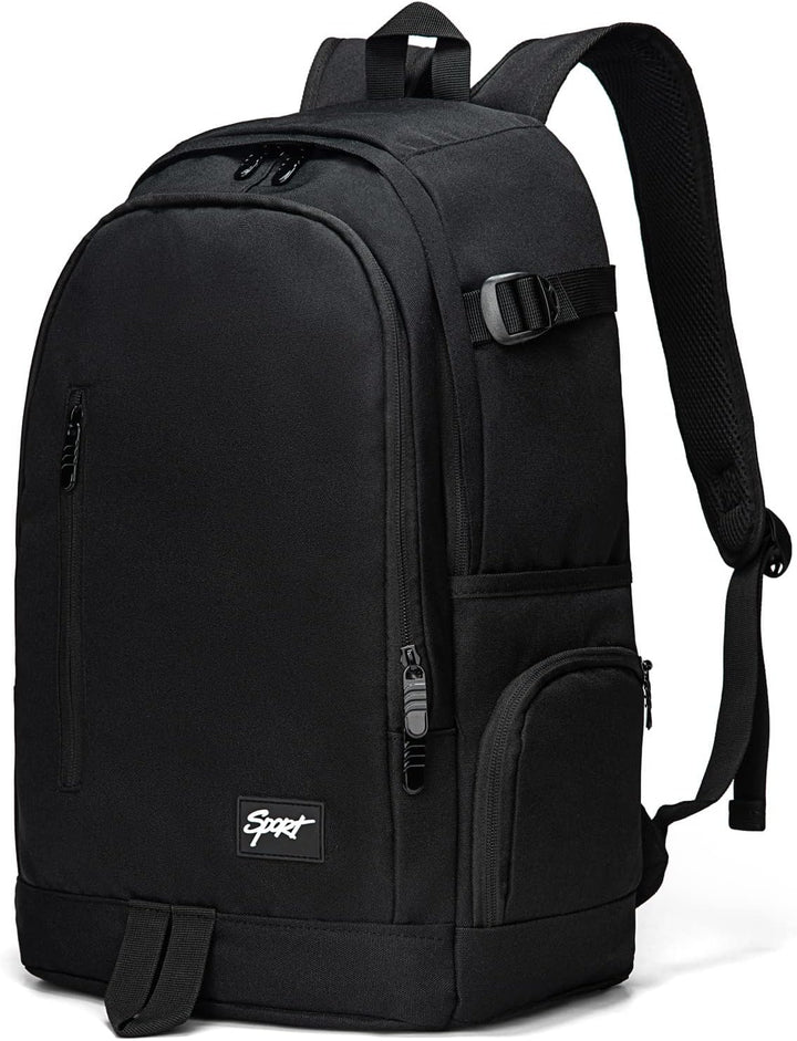Ergonomische reisrugzak met verstelbare schouderbanden, ontworpen voor 15,6" laptop en comfortabel dragen.