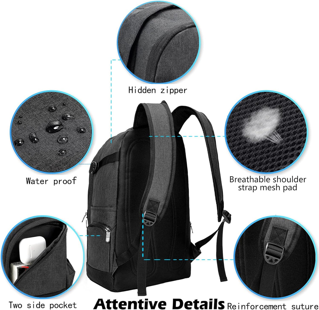 Compacte reisaccessoire: 15,6" laptoprugzak als handbagage, perfect voor korte reizen.