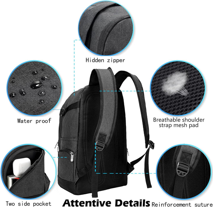 Compacte reisaccessoire: 15,6" laptoprugzak als handbagage, perfect voor korte reizen.