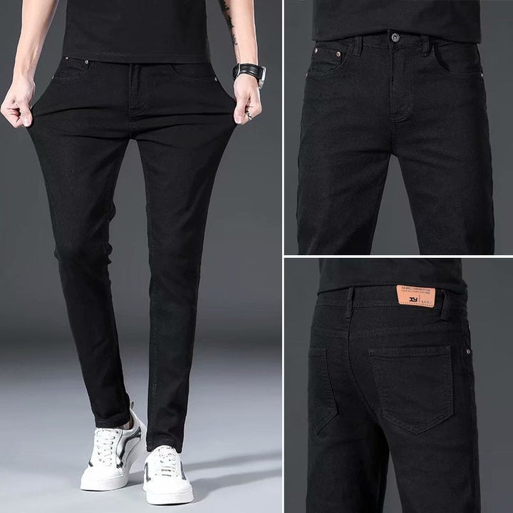 Slim fit heren jeans in stretch katoen, comfortabele pasvorm, ideaal voor elke gelegenheid. Geschikt voor dagelijks gebruik.