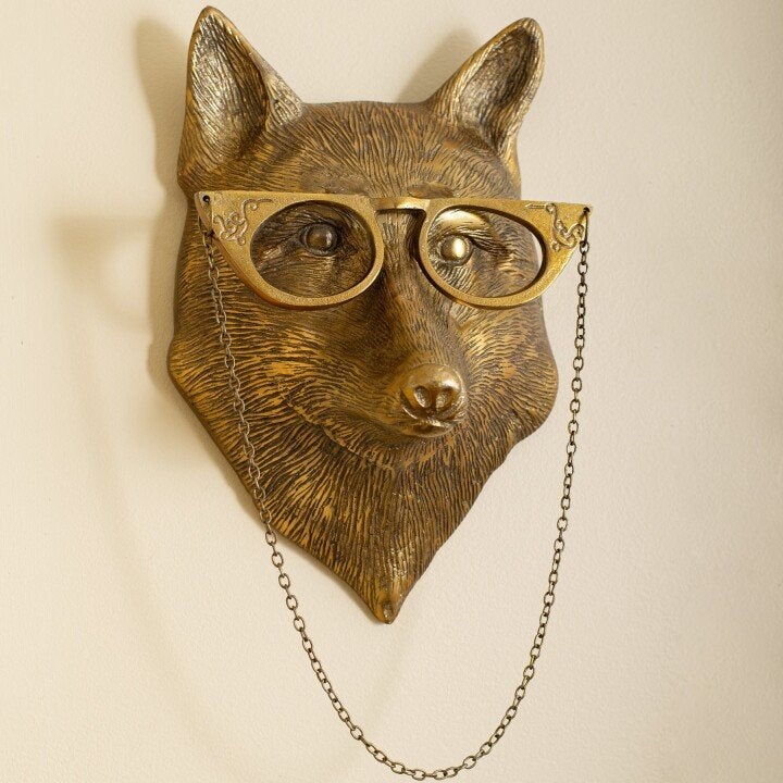 Muis dierenhoofd WallCritters wanddecoratie, handgeschilderde kunst voor een vrolijke kinderkamer.