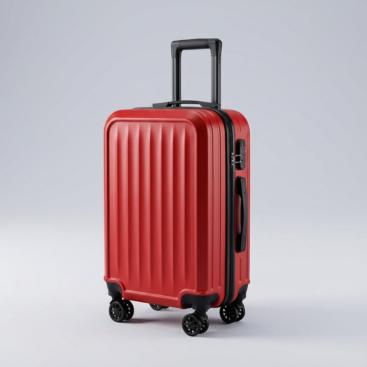 Ruime en lichtgewicht Traveon geribbelde reiskoffer, perfect voor al je bagage op lange en korte reizen.
