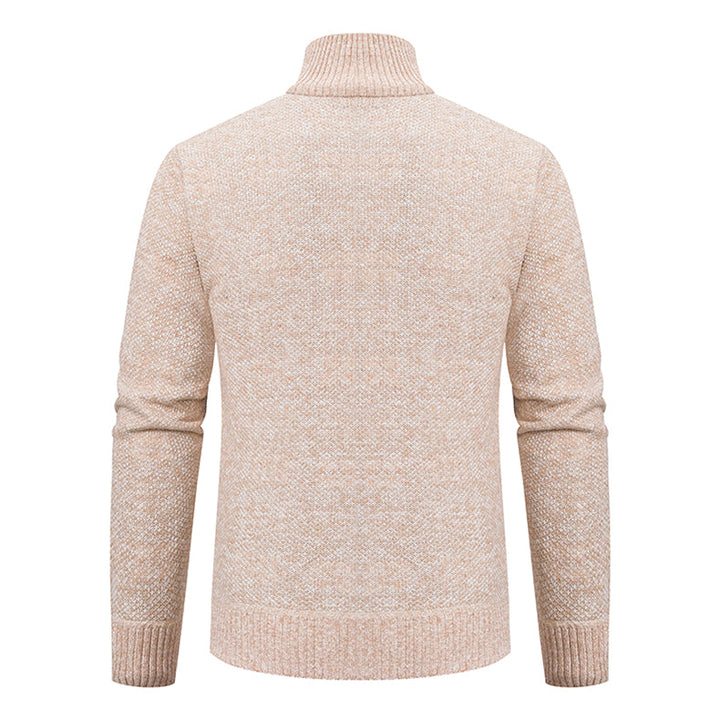 "Stijlvol Connor herenvest, tijdloos en comfortabel, elegante geribde kraag en manchetten, zacht ademend materiaal."