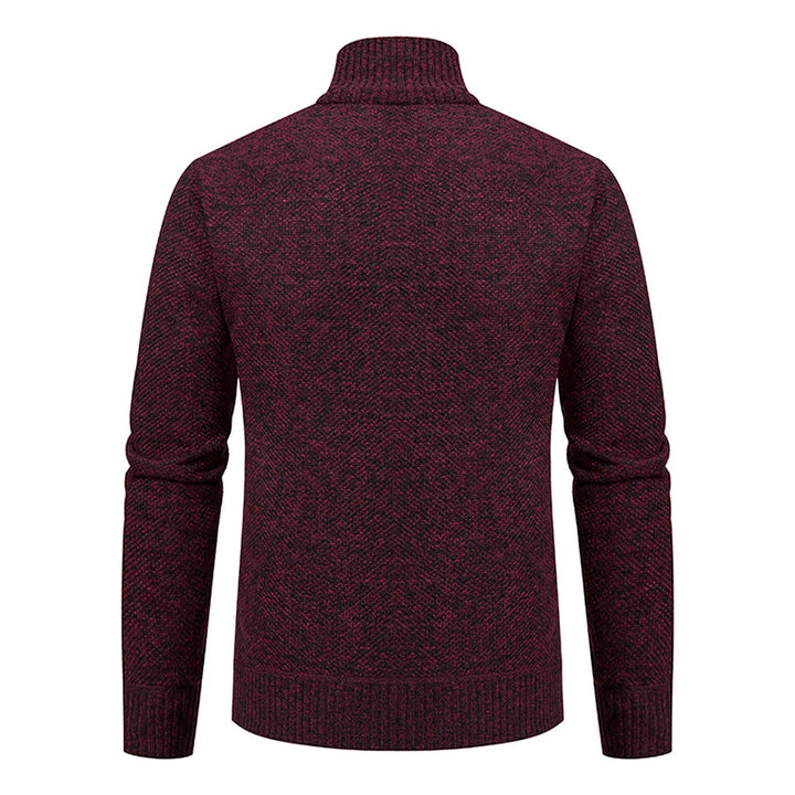 "Stijlvol Connor herenvest, tijdloos en comfortabel, elegante geribde kraag en manchetten, zacht ademend materiaal."