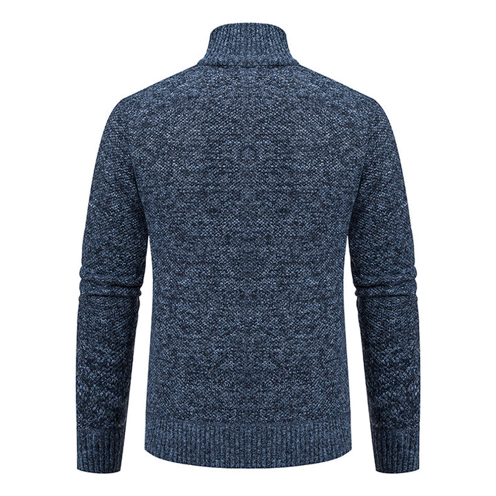 "Stijlvol Connor herenvest, tijdloos en comfortabel, elegante geribde kraag en manchetten, zacht ademend materiaal."