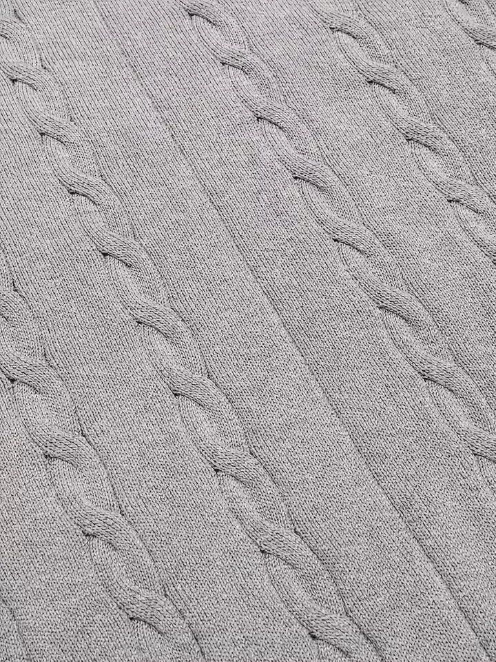 Mouwloos herenvest met V-hals, gebreid. Smartcasual mode voor de herfst en winter.