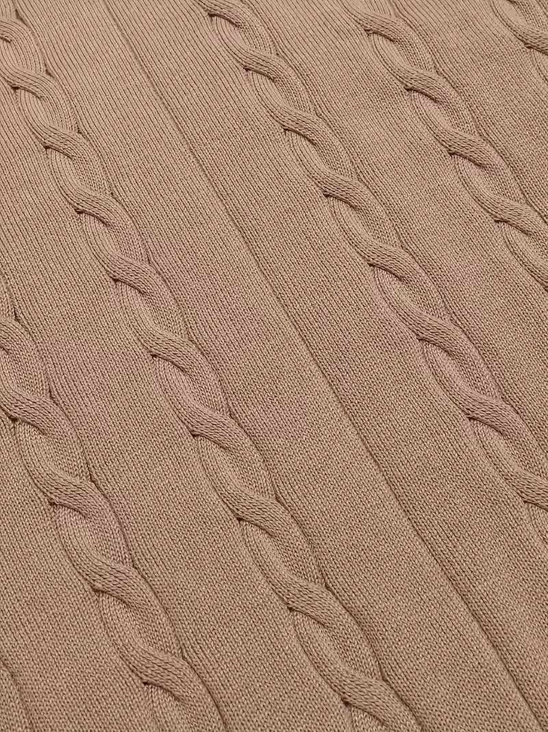 Comfortabel gebreid herenvest, mouwloos, V-hals. Warme en stijlvolle aanvulling op je outfit.
