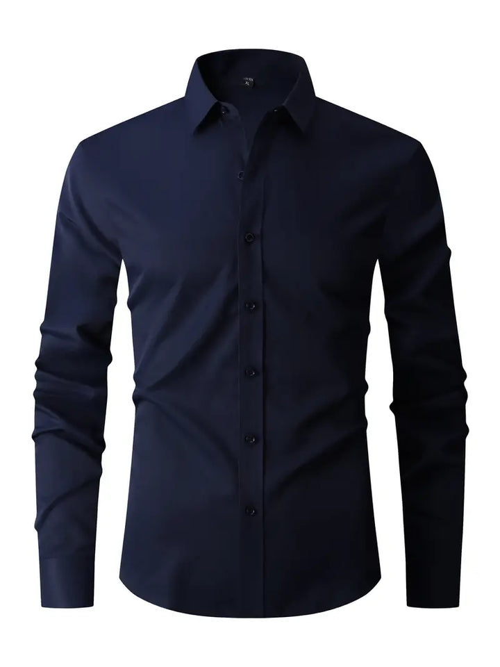 Herenkleding: een chique en comfortabel herenoverhemd, ademend en verkrijgbaar in diverse modieuze kleuren.