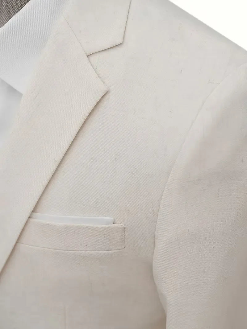 Essentieel heren slim fit colbert voor een complete, stijlvolle herenkleding outfit.