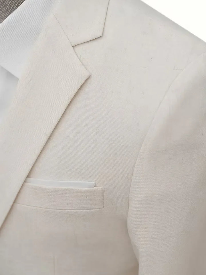 Essentieel heren slim fit colbert voor een complete, stijlvolle herenkleding outfit.