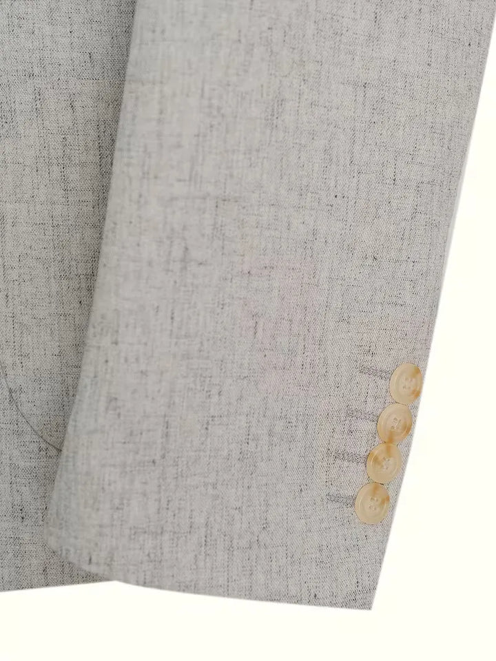 Casual chic heren slim fit colbert, perfect voor een ontspannen doch stijlvolle outfit.