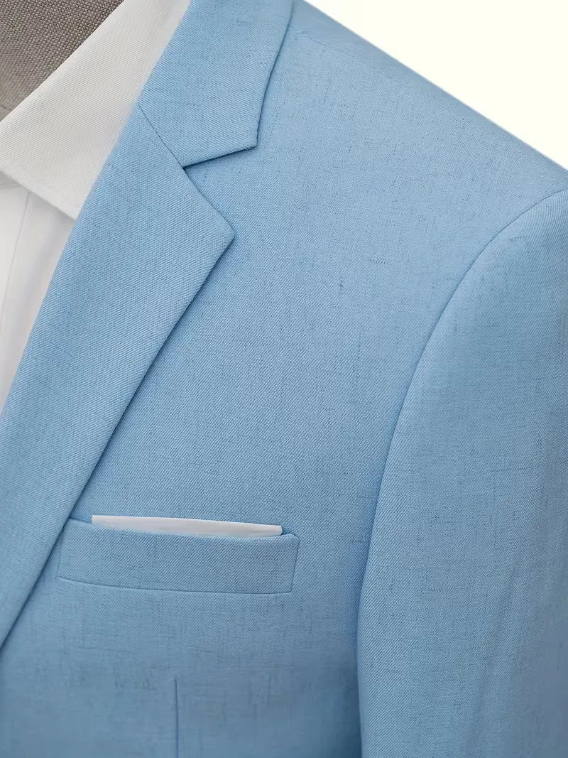 Stijlvol slim fit heren colbert, voor een dynamische en zelfverzekerde uitstraling.