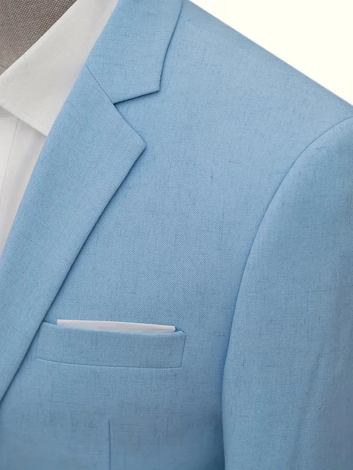 Stijlvol slim fit heren colbert, voor een dynamische en zelfverzekerde uitstraling.
