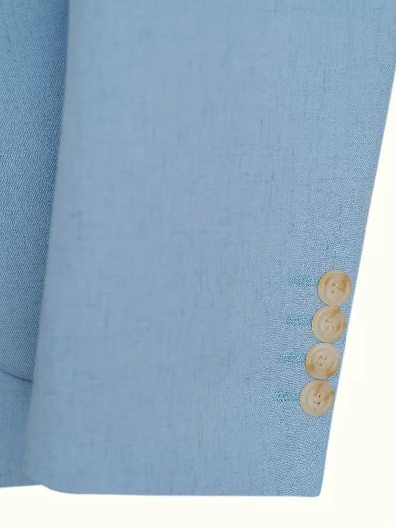 Klassiek maar modern heren blazer slim fit, geschikt voor elke formele of semi-formele setting.