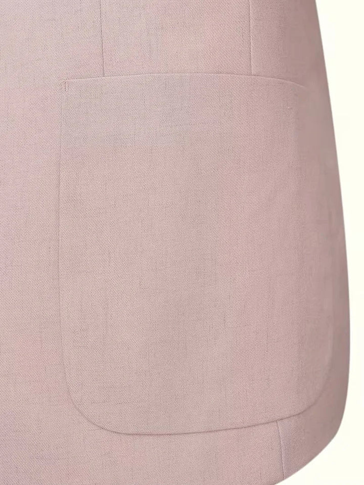 Zakelijk heren slim fit colbert, creëert een professionele indruk op kantoor. Lange mouwen.
