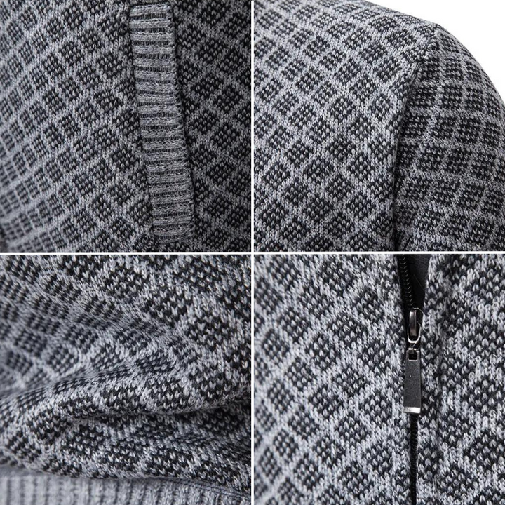 Trendy heren vest met elegante snit. Comfortabele en warme winterkleding voor de moderne man.