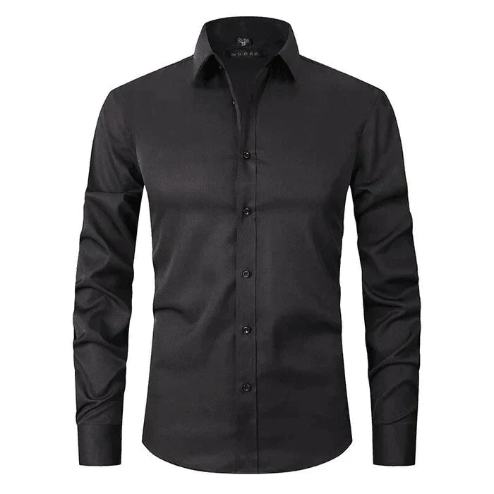 Comfortabel tailored fit heren overhemd voor zakelijke looks. Modern design met lange mouwen, perfect voor kantoor.