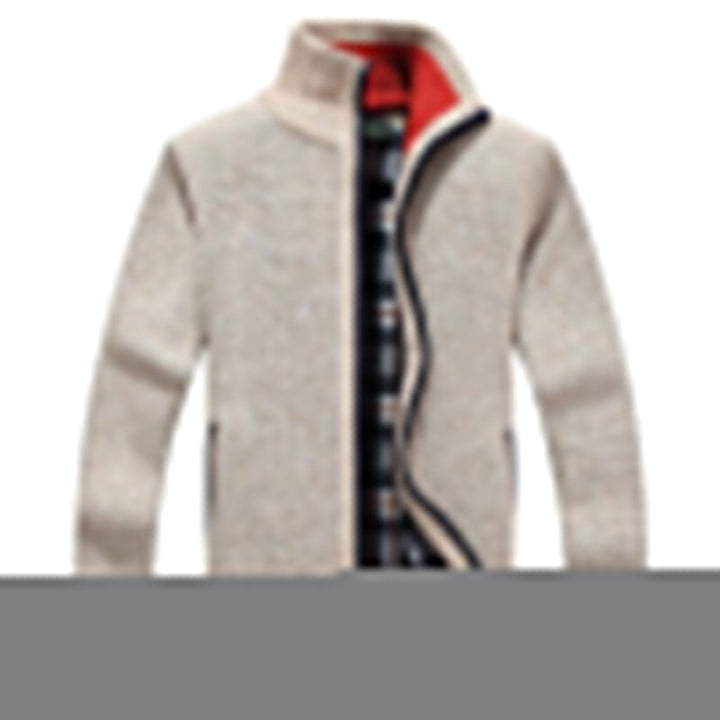 "Stijlvol herenwintervest, beige, blokjespatroon, warme voering. Perfect voor casual en extra warme outfits in de winter."