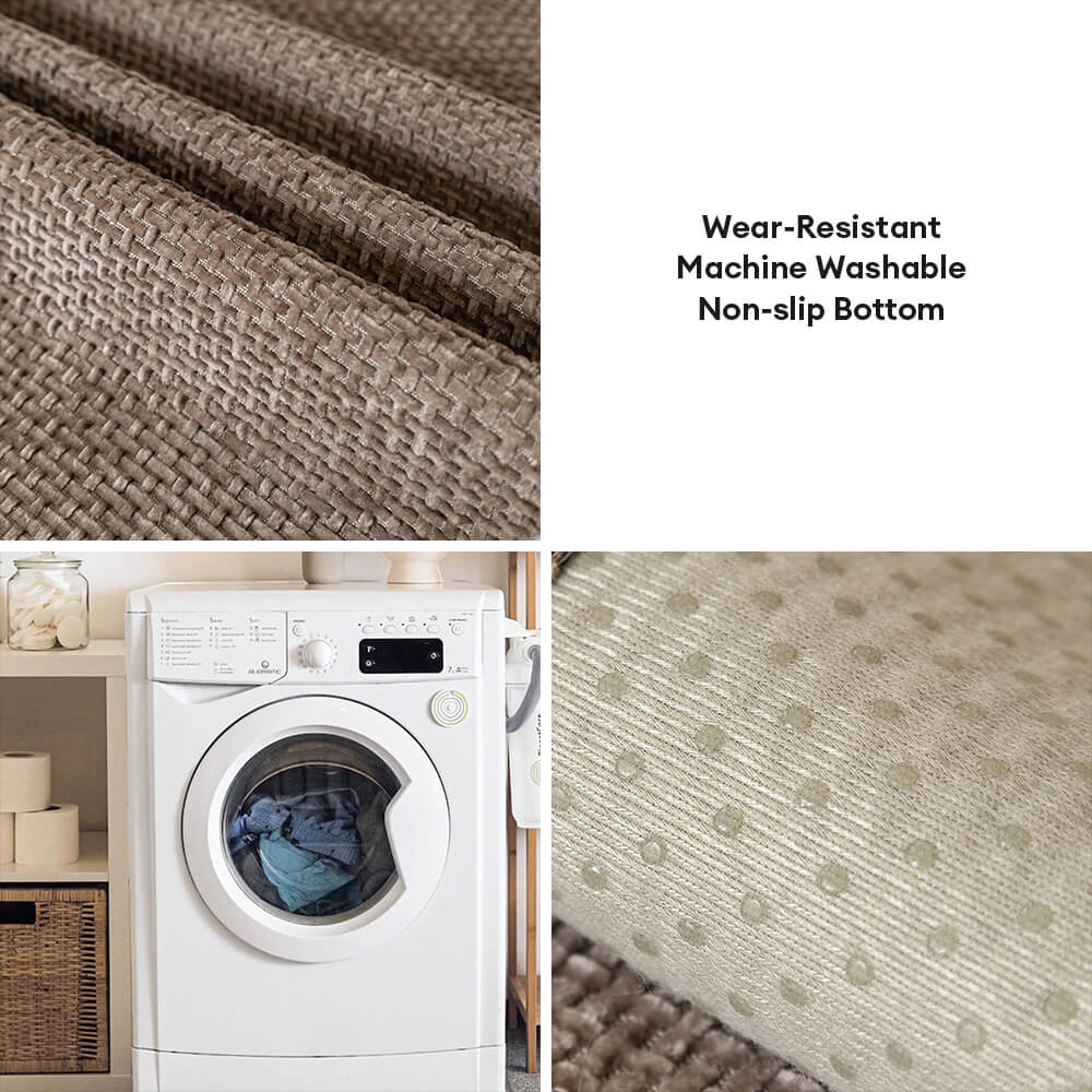 "Stijlvolle CozyGuard bankhoes van luxe chenille in grijs, beschermt en vernieuwt uw woonkamer met chic en comfort."