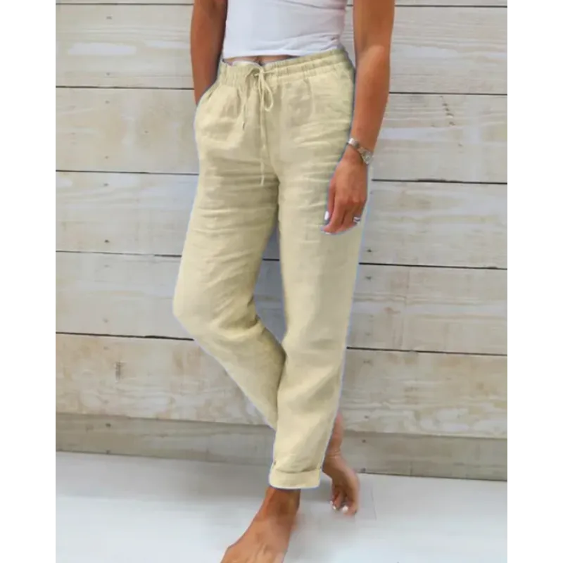 Comfortabele dames broek, stijlvol en perfect voor dagelijkse elegantie.