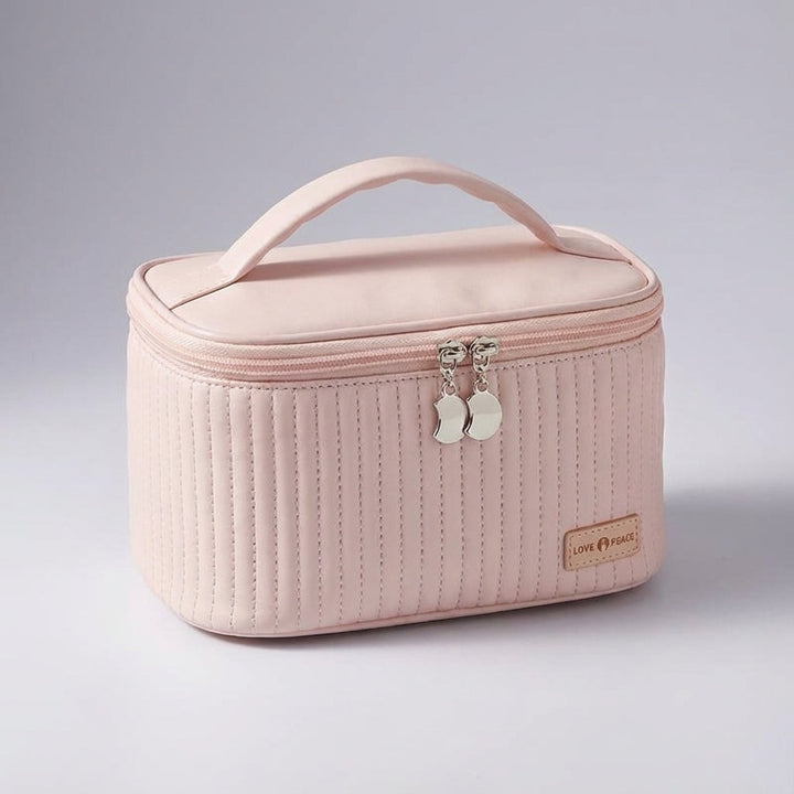 Ruime dames reistoilettas met handige vakken, perfect als cosmeticatas en reisorganizer voor vrouwen.