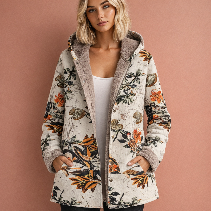 Comfortabele damesjas met capuchon, ideaal als veelzijdige casual bovenkleding voor damesmode.