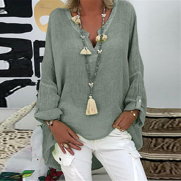Stijlvolle damesblouse voor elke gelegenheid, comfortabel en elegant. Perfect voor lente/zomer mode.