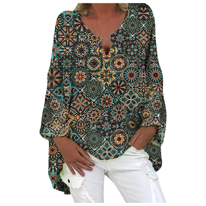 Damesblouse, ademend en comfortabel voor lente en zomer. Stijlvolle en veelzijdige dameskleding.