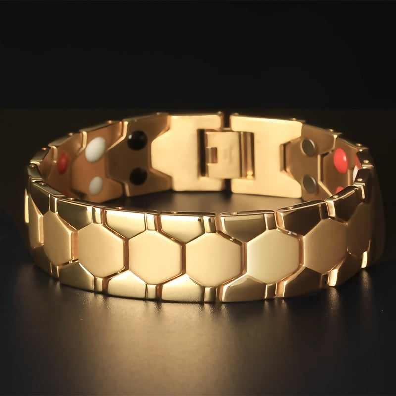 Stijlvolle heren armband van duurzaam materiaal, perfect voor een moderne en elegante look.