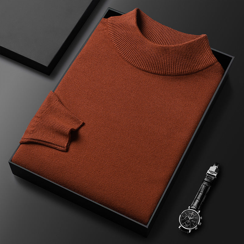 Comfortabele en warme heren coltrui, slim fit. Essentiële wintermode voor een stijlvolle man.