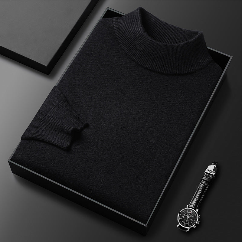 Warme heren coltrui, slim fit en comfortabel. Geschikt voor een stijlvolle winterlook.