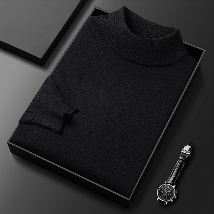 Warme heren coltrui, slim fit en comfortabel. Geschikt voor een stijlvolle winterlook.