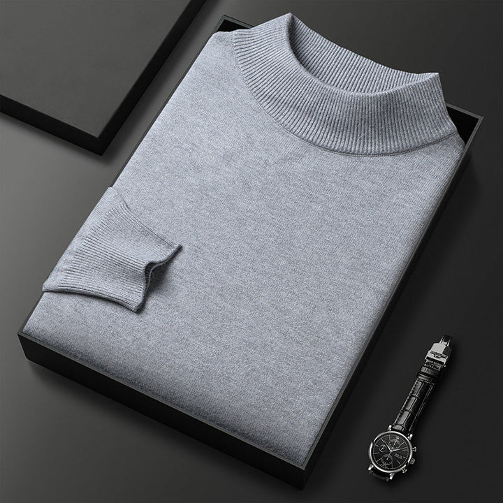 Trendy heren coltrui, comfortabel en veelzijdig. De ideale warme trui voor de winter.