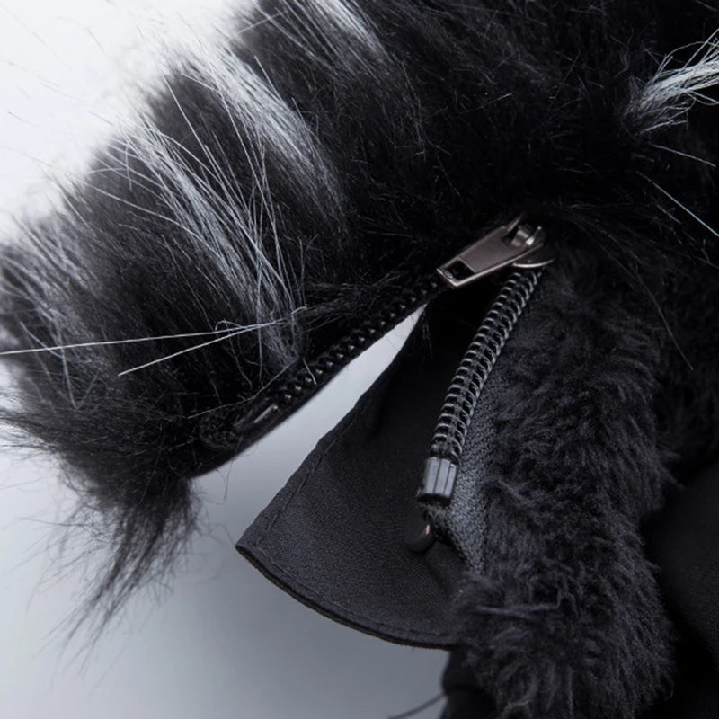 Duurzame heren winterjas parka, beschermt tegen kou en wind; ideale casual wintermode voor mannen.