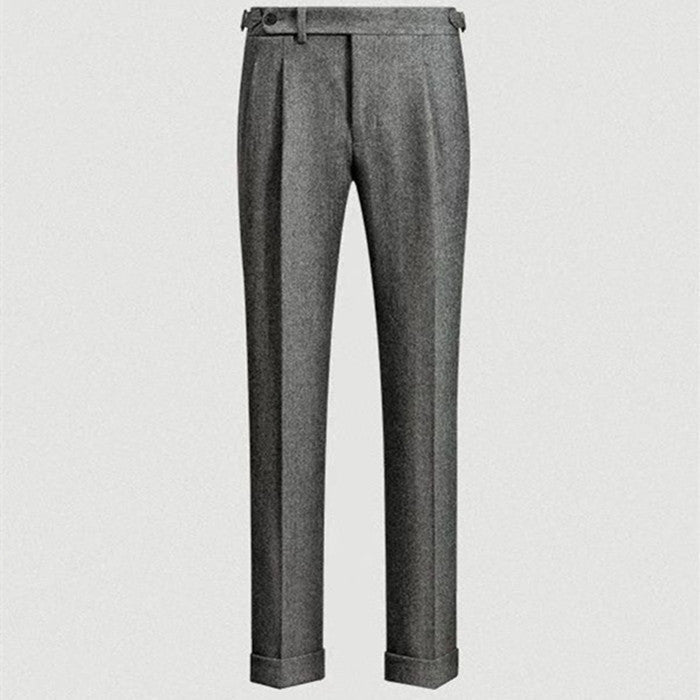 Stijlvolle heren vrijetijdsbroek voor dagelijks casual comfort. Perfecte mannenmode broek.