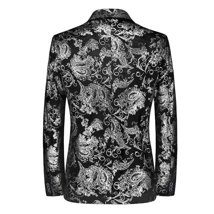 Formele heren blazer, ideaal voor avondkleding of business casual, geeft een geraffineerde look.