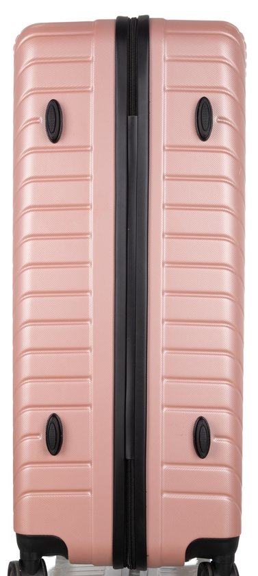 Stijlvolle, duurzame hardcase kofferset Santorini (2-delig) met TSA slot & spinnerwielen voor vakantie.