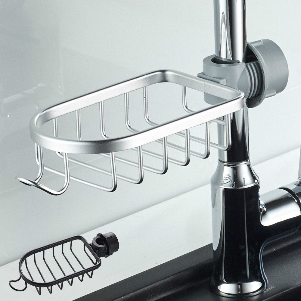 "Stijlvolle, sneldrogende aluminium douchemand, ophangbaar, ruimtebesparend ontwerp, verkrijgbaar in zilver, zwart, wit."