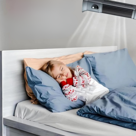 Stille airco met ventilatorfunctie voor optimaal comfort; een must-have voor hete zomerdagen thuis.