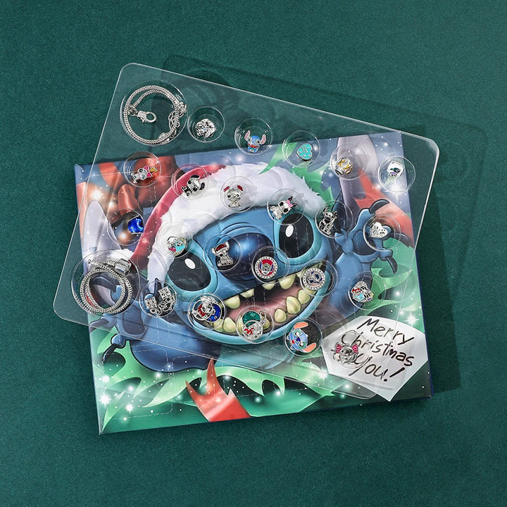 Vrolijke Stitch adventskalender 2025, een magische Disney countdown tot kerst met leuke cadeaus.