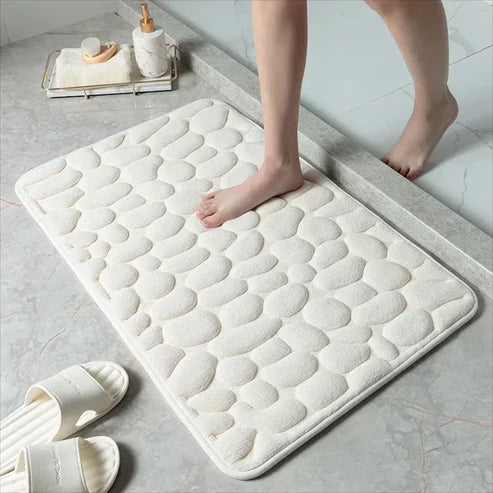 Super absorberende badmat met anti-slip voor snelle droging in de badkamer.